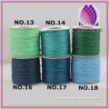 Wholesale 1.2mm Round waxed cord for handmade bracelet and necklace